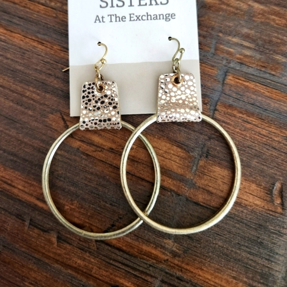 Gold Hoop Earrings